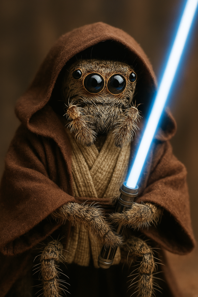 jedi jumping spider