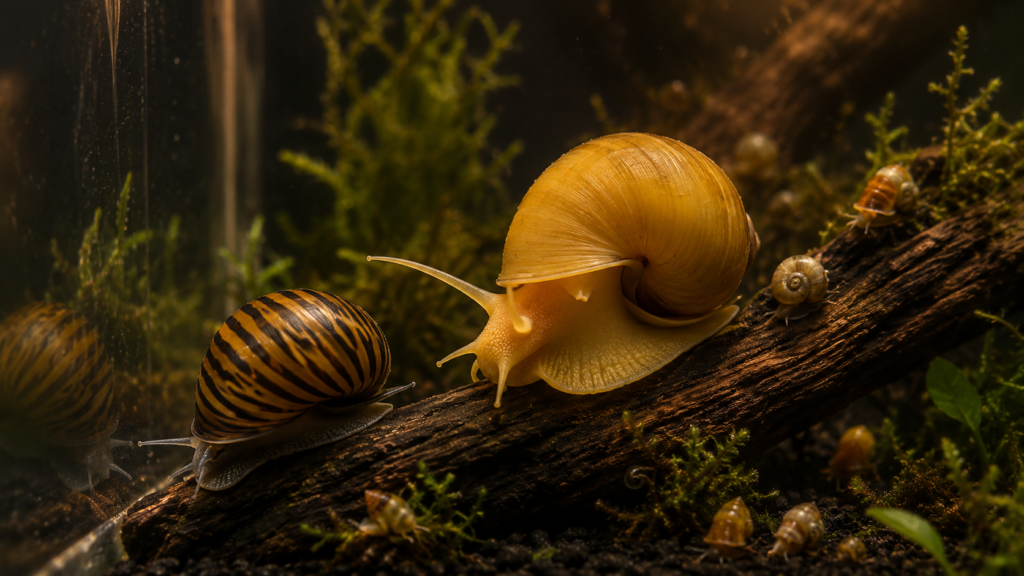freshwater snails for aquarium